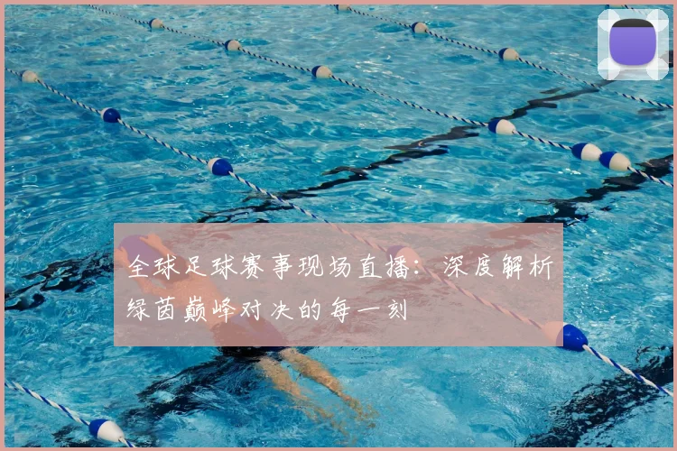 全球足球赛事现场直播：深度解析绿茵巅峰对决的每一刻